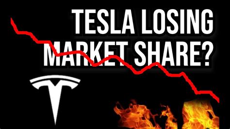 tesla losing market share
